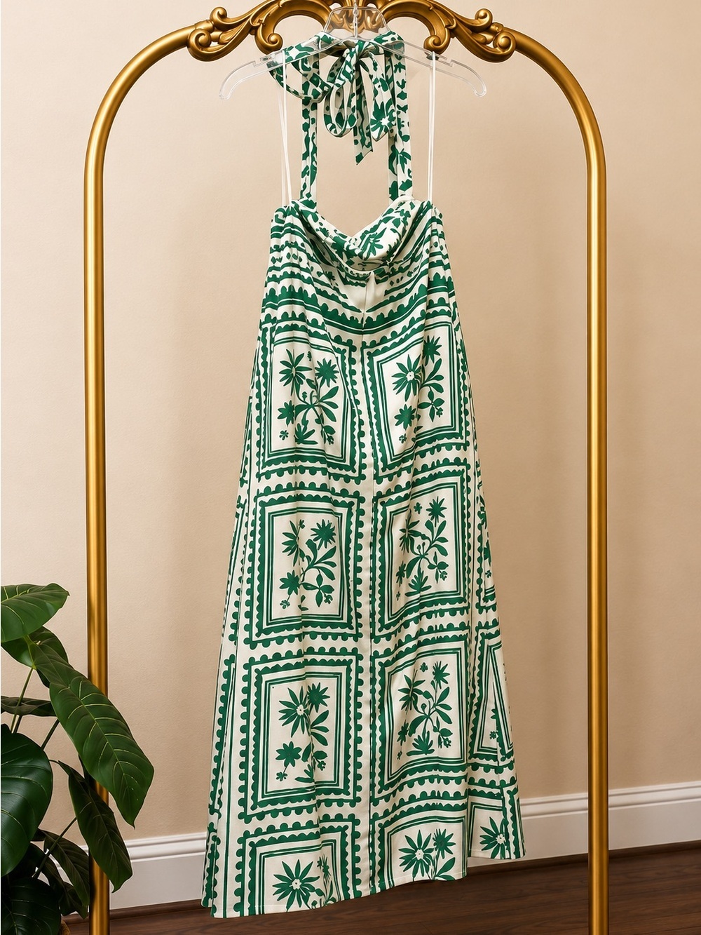 Mon Renn Losas Maxi Dress Size S - Picture 7 of 9